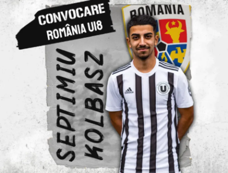 România U18. Septimiu Kolbasz, convocat la următoarea acțiune a micilor „tricolori”