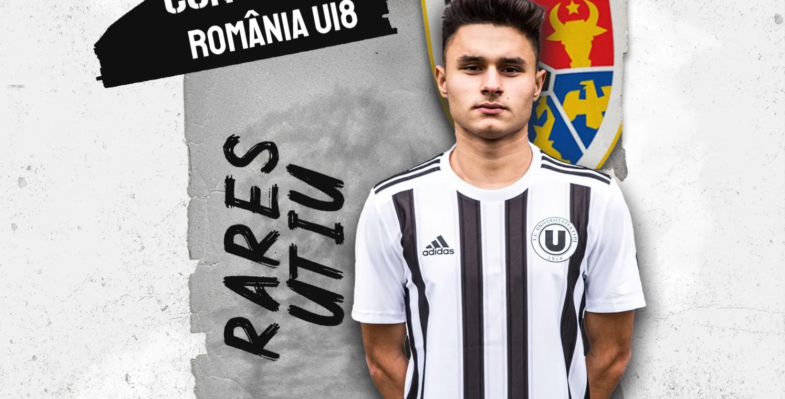România U18. Rareș Uțiu, convocat la următoarea acțiune a micilor „tricolori”