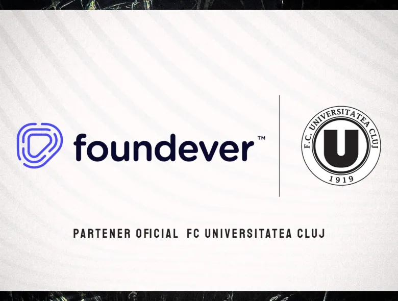 Parteneriatul dintre FC Universitatea Cluj și Foundever™  trece la un alt nivel în 2024