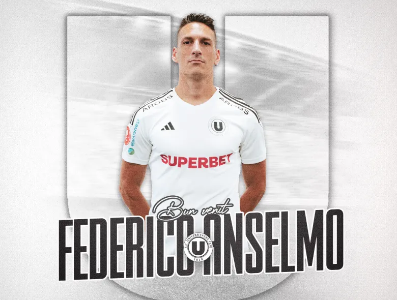 Întăriri în atac. Bun venit, Federico Anselmo!