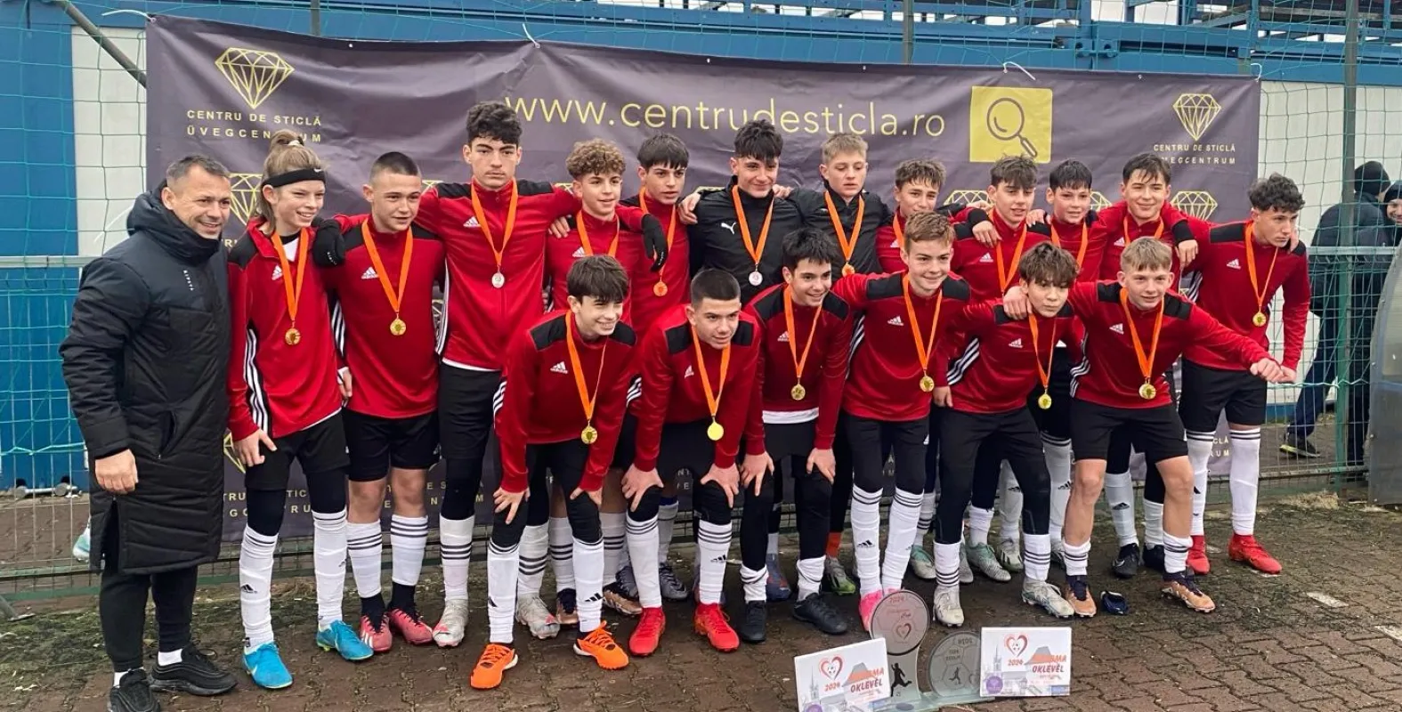 Juniorii U14, primul loc la turneul Cupa „Centrul de Sticlă”