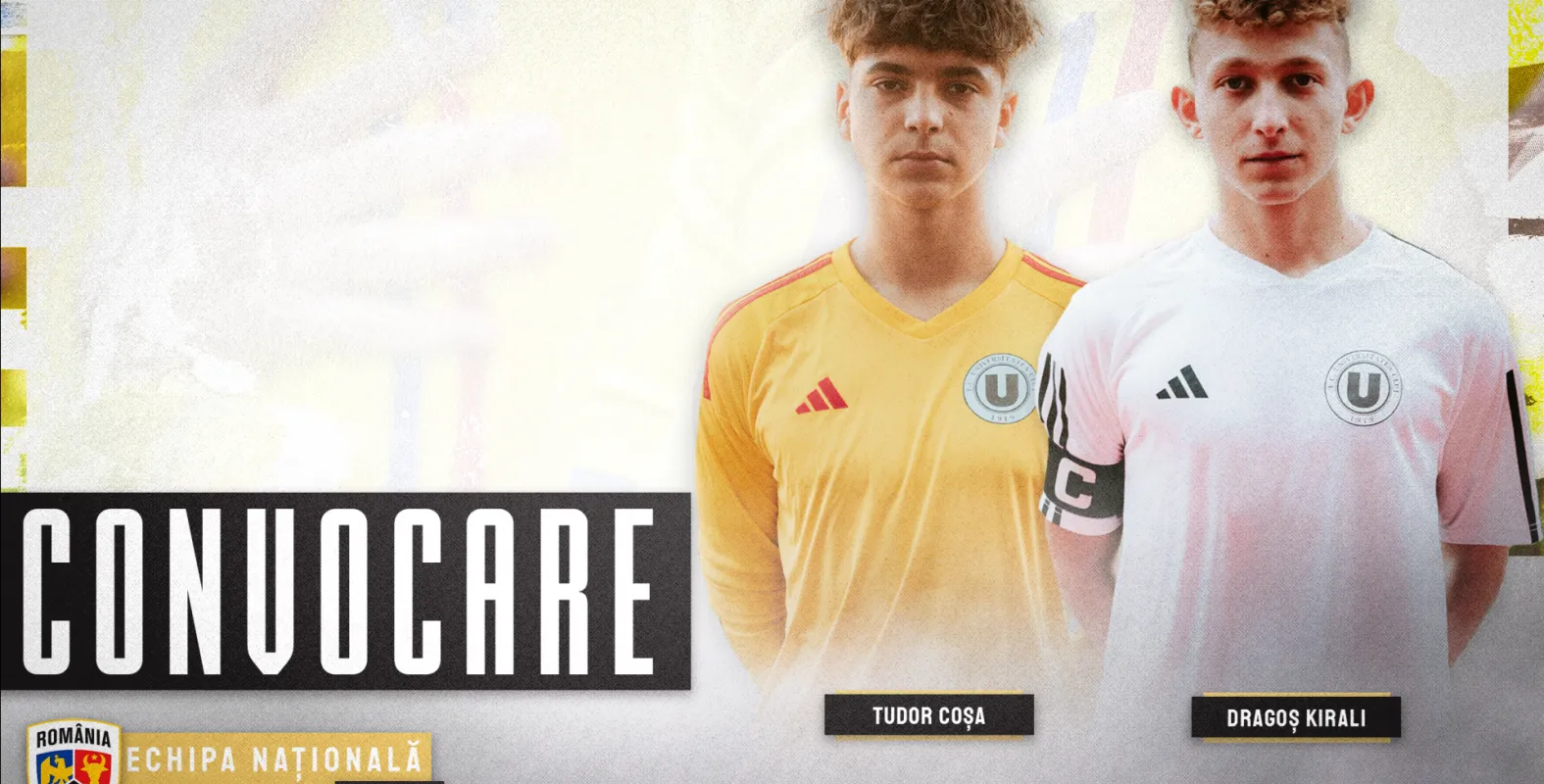 România U15. Tudor Coșa și Dragoș Kirali în lot pentru dubla cu Franța