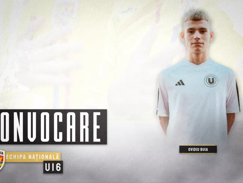România U16. Ovidiu Buia convocat alături de Alex Bota la acțiunea de la finalul lunii