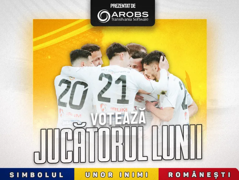 Votează jucătorul lunii aprilie