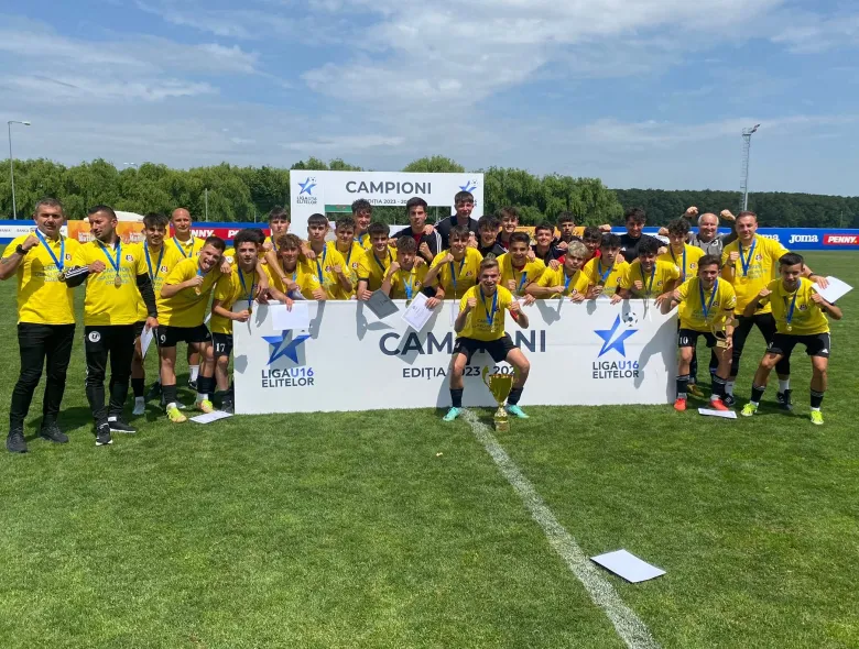 Juniorii U16 sunt campioni naționali, după o finală dramatică cu Universitatea Craiova