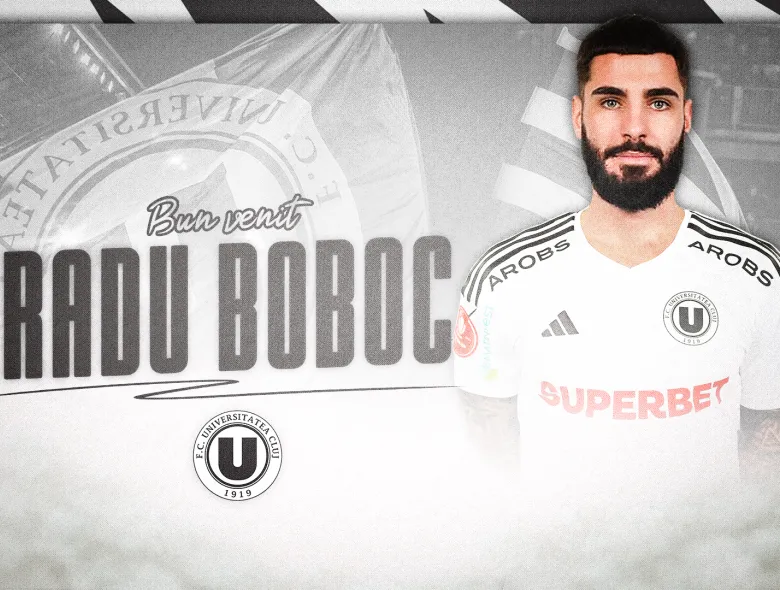 Radu Boboc, noul jucător al Universității Cluj