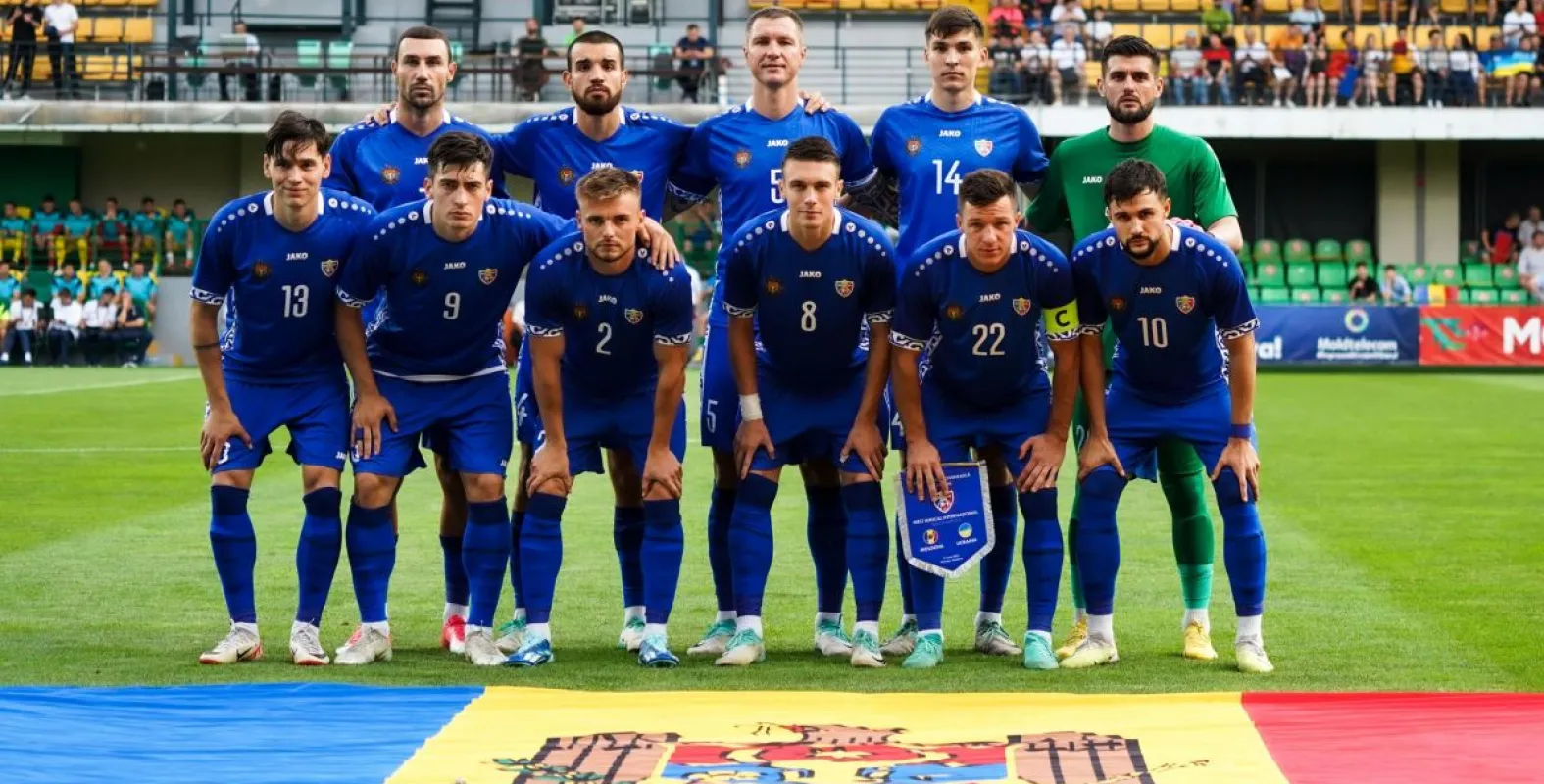 Vadim Rață, 78 de minute pe teren în Moldova - Ucraina 0-4