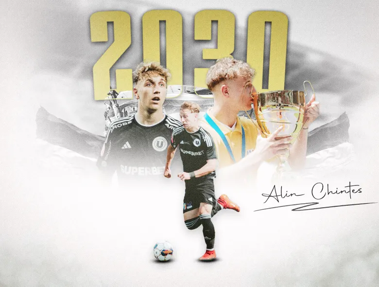 Alin Chinteș va juca în alb și negru până în 2030
