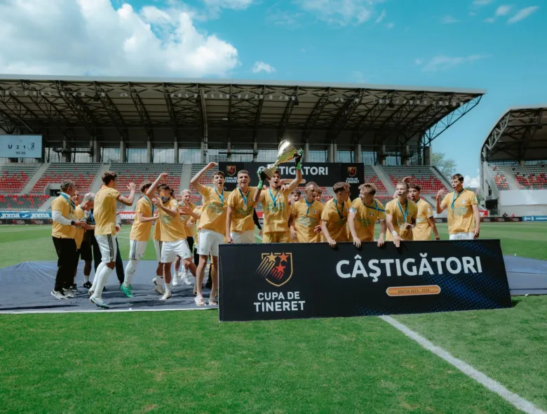FC Universitatea Cluj, locul 3 în topul academiilor din România