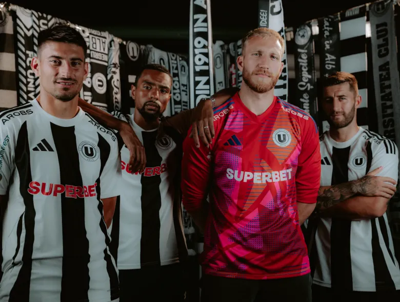 FC Universitatea Cluj lansează noul echipament pentru sezonul 2024/2025