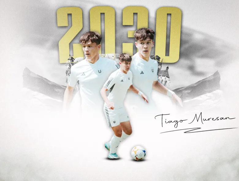 Tiago Mureșan, jucătorul Universității Cluj până în 2030