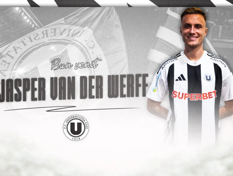 Jasper van der Werff, noul jucător al Universității Cluj