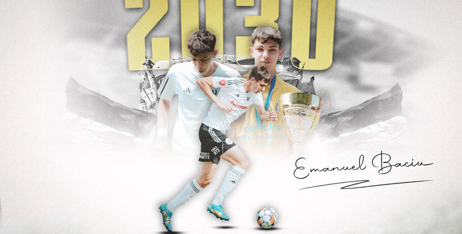 Emanuel Baciu la ”U” până în 2030