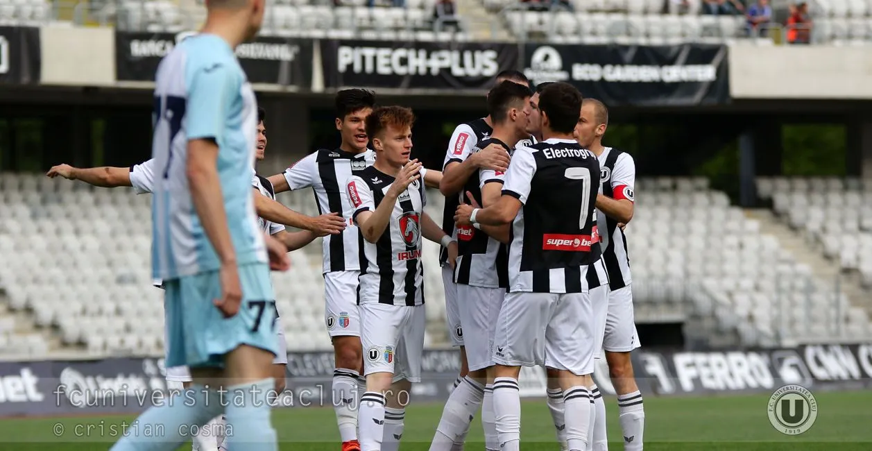 Spectacol pe Cluj Arena. “U” – CS Iernut 8-1