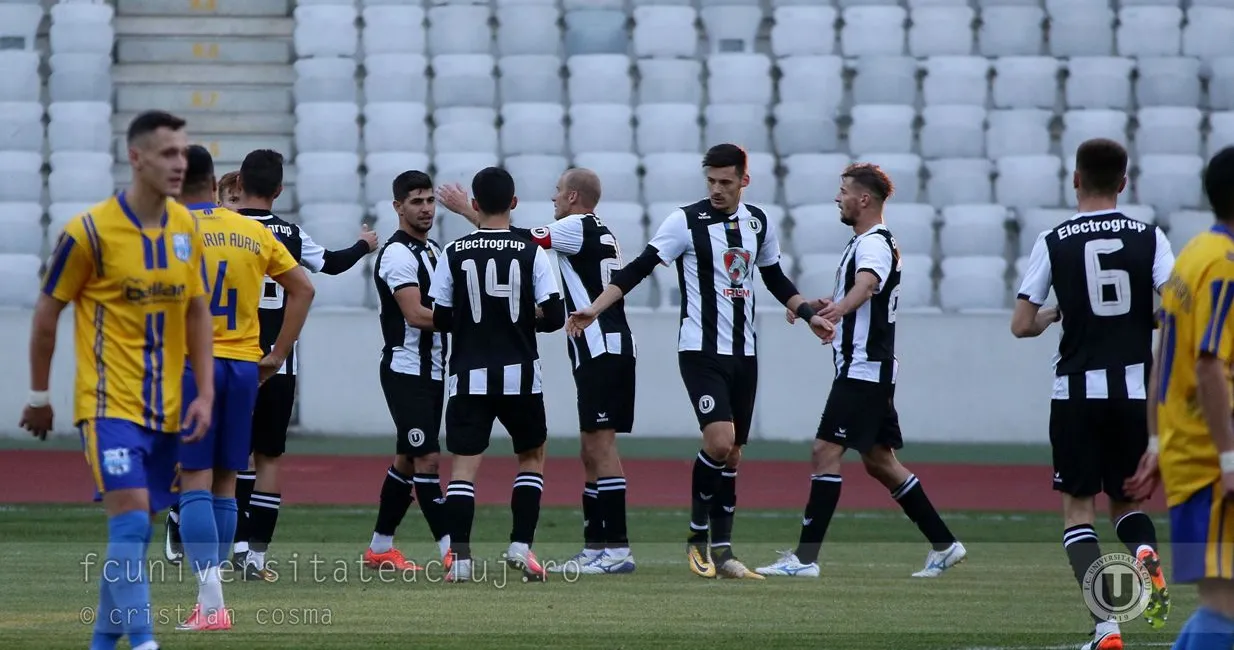 “U” Cluj – Cugir. Primim medaliile și trofeul de campioni ai Ligii 3