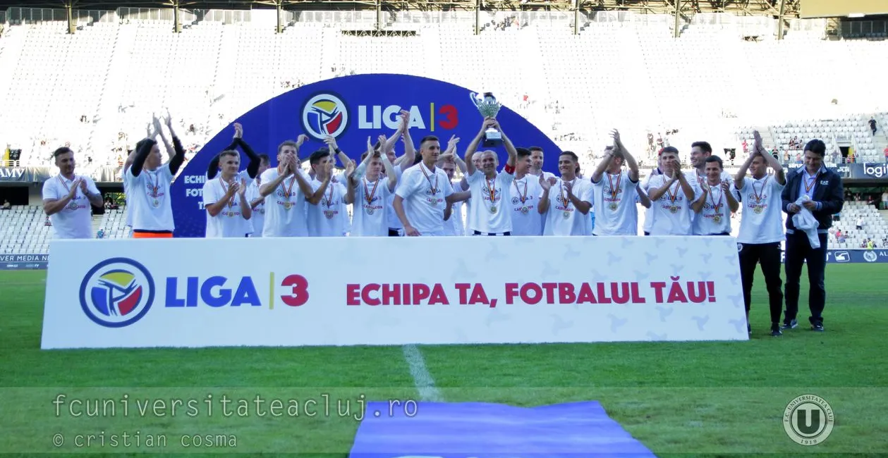 “Studenții” au învins Cugirul și au primit trofeul de campioni ai Ligii a III-a
