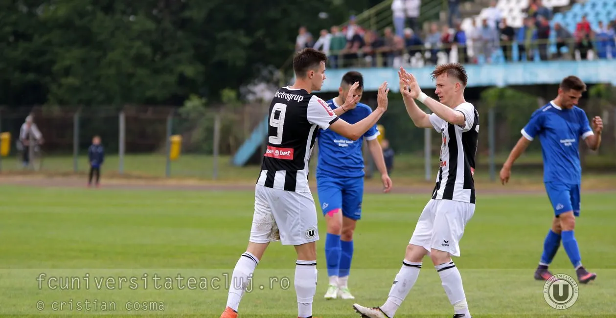 Nici o emoție în ultima deplasare a sezonului. Avântul Reghin - “U” Cluj 1-4