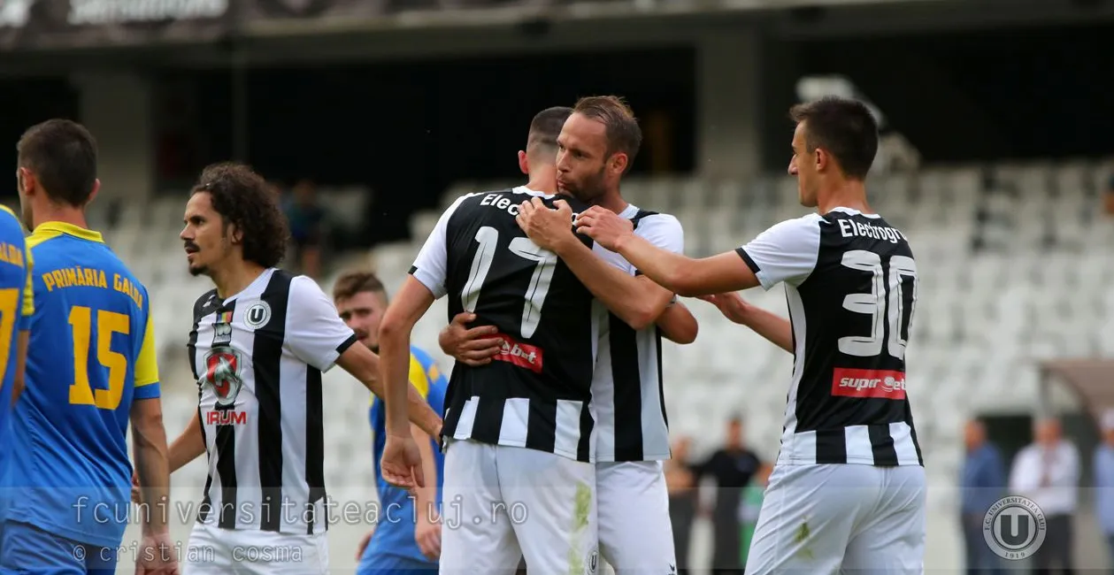 Victoria finalului de sezon. “U” Cluj – Industria Galda de Jos 4-1
