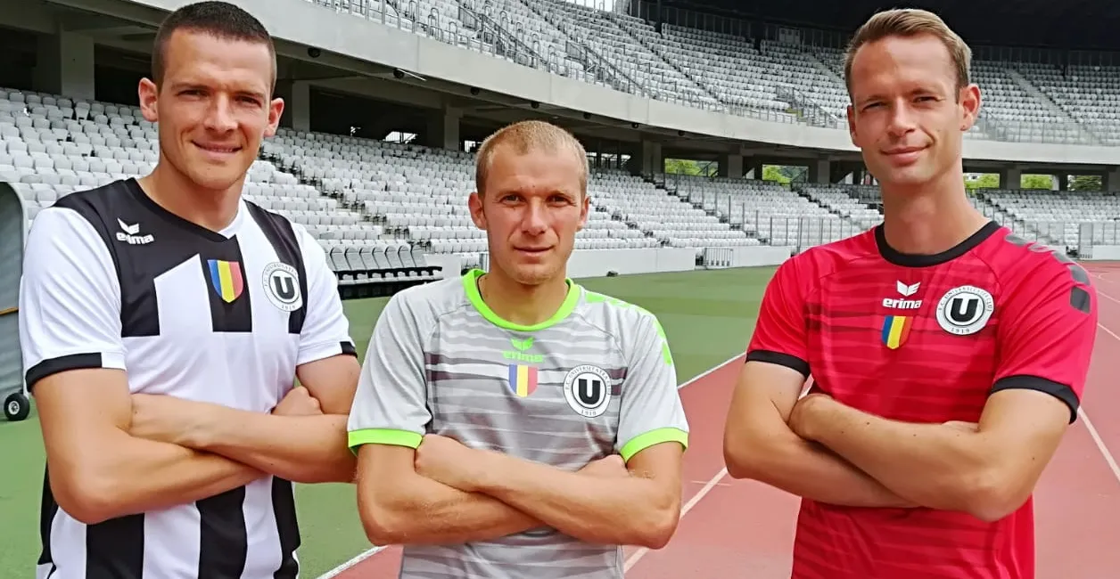 FC Universitatea lansează noile echipamente de joc pentru sezonul 2018/2019