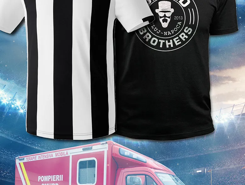 Împreună suntem Cluj! FC Universitatea Cluj face echipă cu Beard Brothers