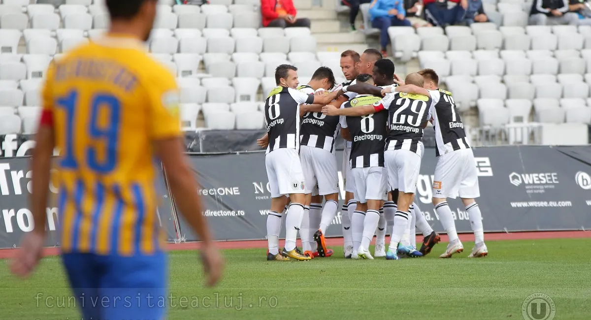 Rămânem neînvinşi acasă. “U” Cluj – Aerostar Bacău 3-2
