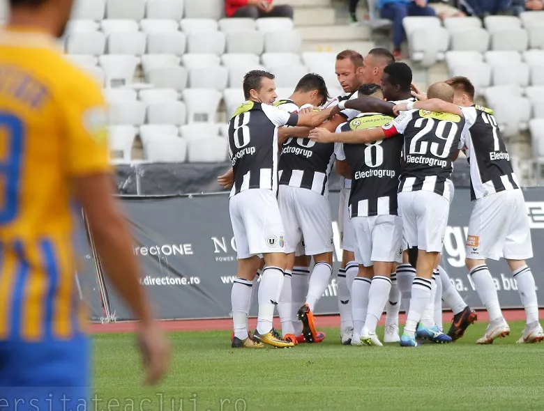 Rămânem neînvinşi acasă. “U” Cluj – Aerostar Bacău 3-2