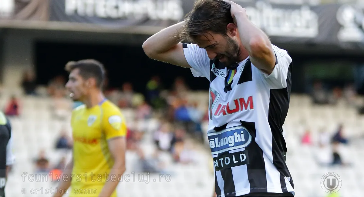 Două puncte preţioase pierdute în prelungiri. Ripensia Timişoara – “U” Cluj 1-1