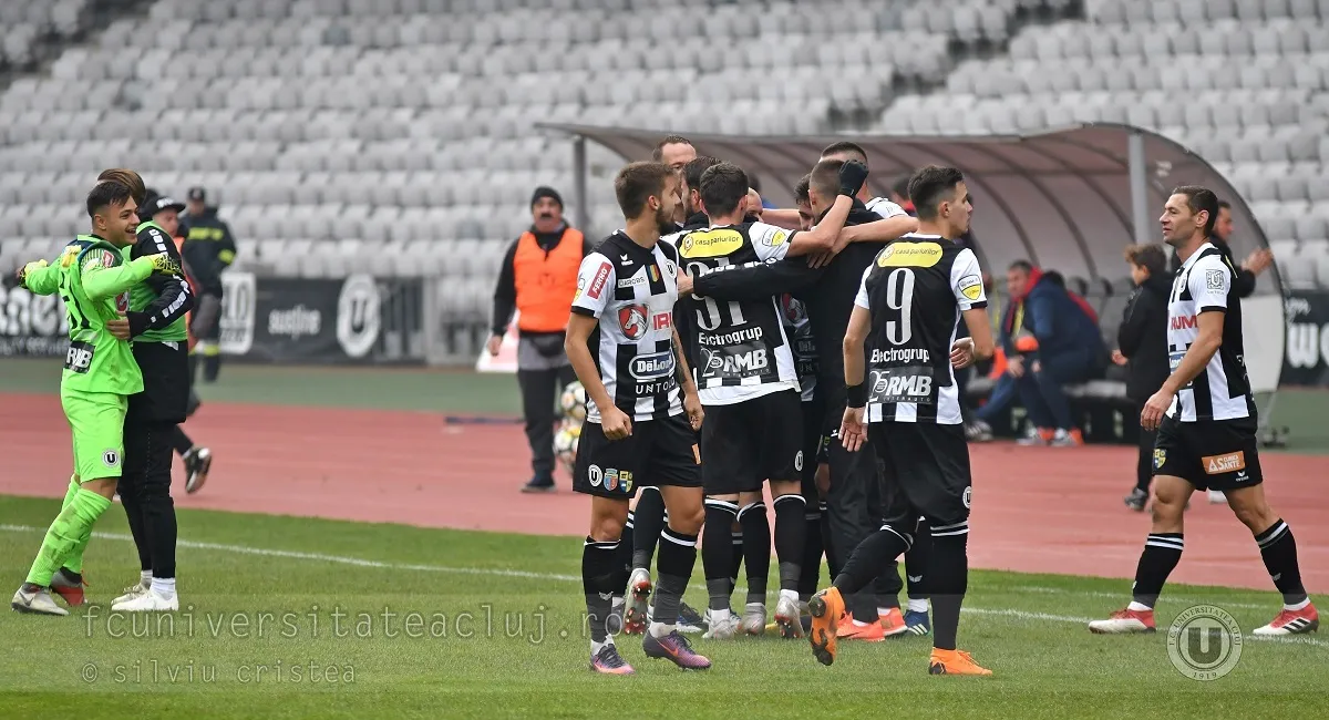Nici o emoţie cu Clinceniul, iar “studenţii” urcă pe locul 3. “U” – Academica 3-0