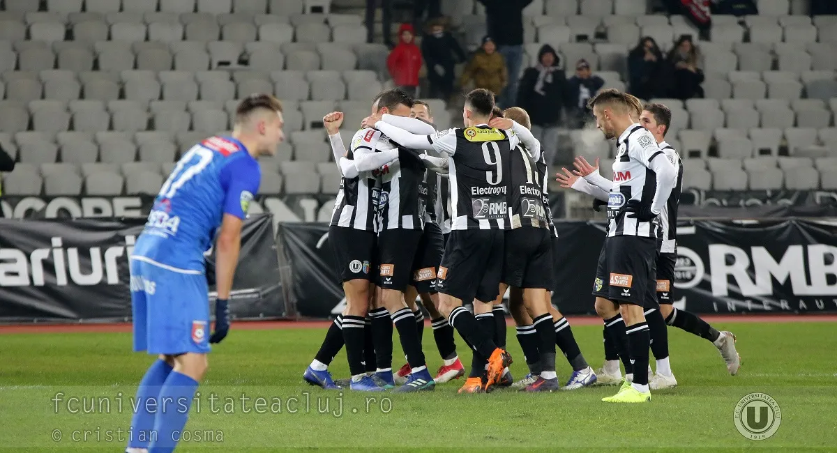 Debut perfect pentru Lobonț și derby adjudecat. “U” – Chindia 3-1