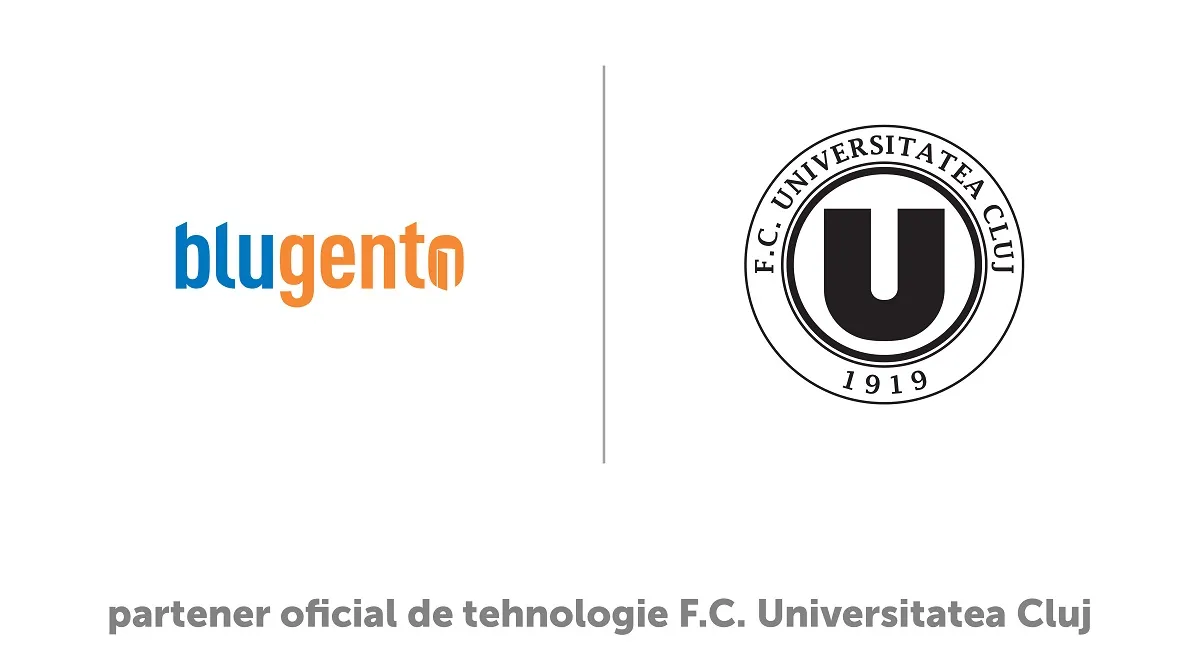 Blugento devine partener oficial de tehnologie al “U” Cluj