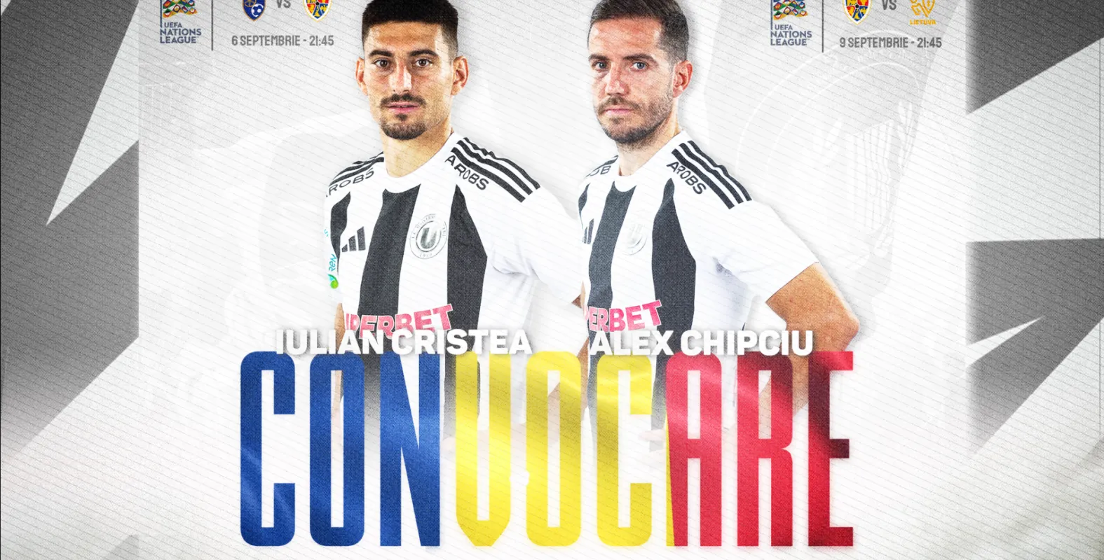 Alex Chipciu și Iulian Cristea vor juca din nou sub tricolor
