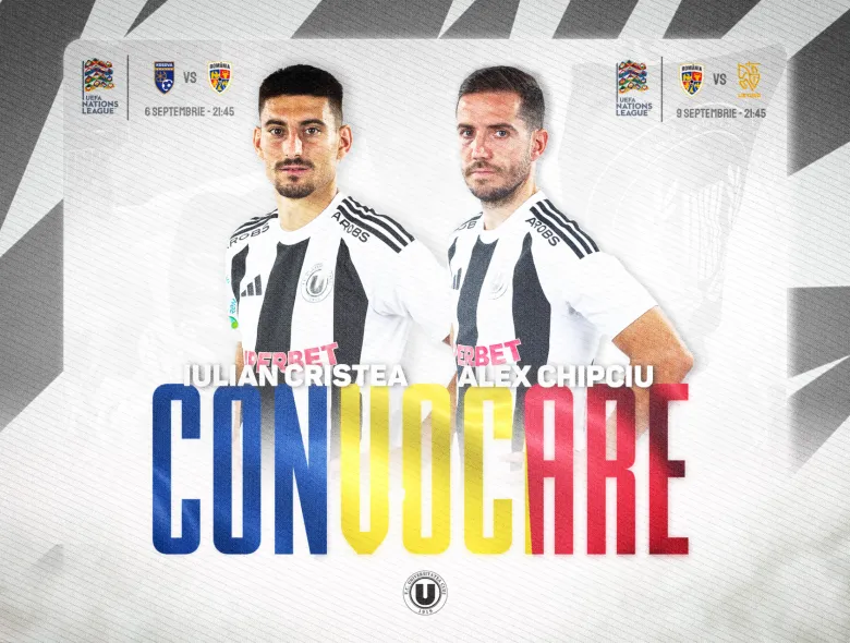 Alex Chipciu și Iulian Cristea vor juca din nou sub tricolor