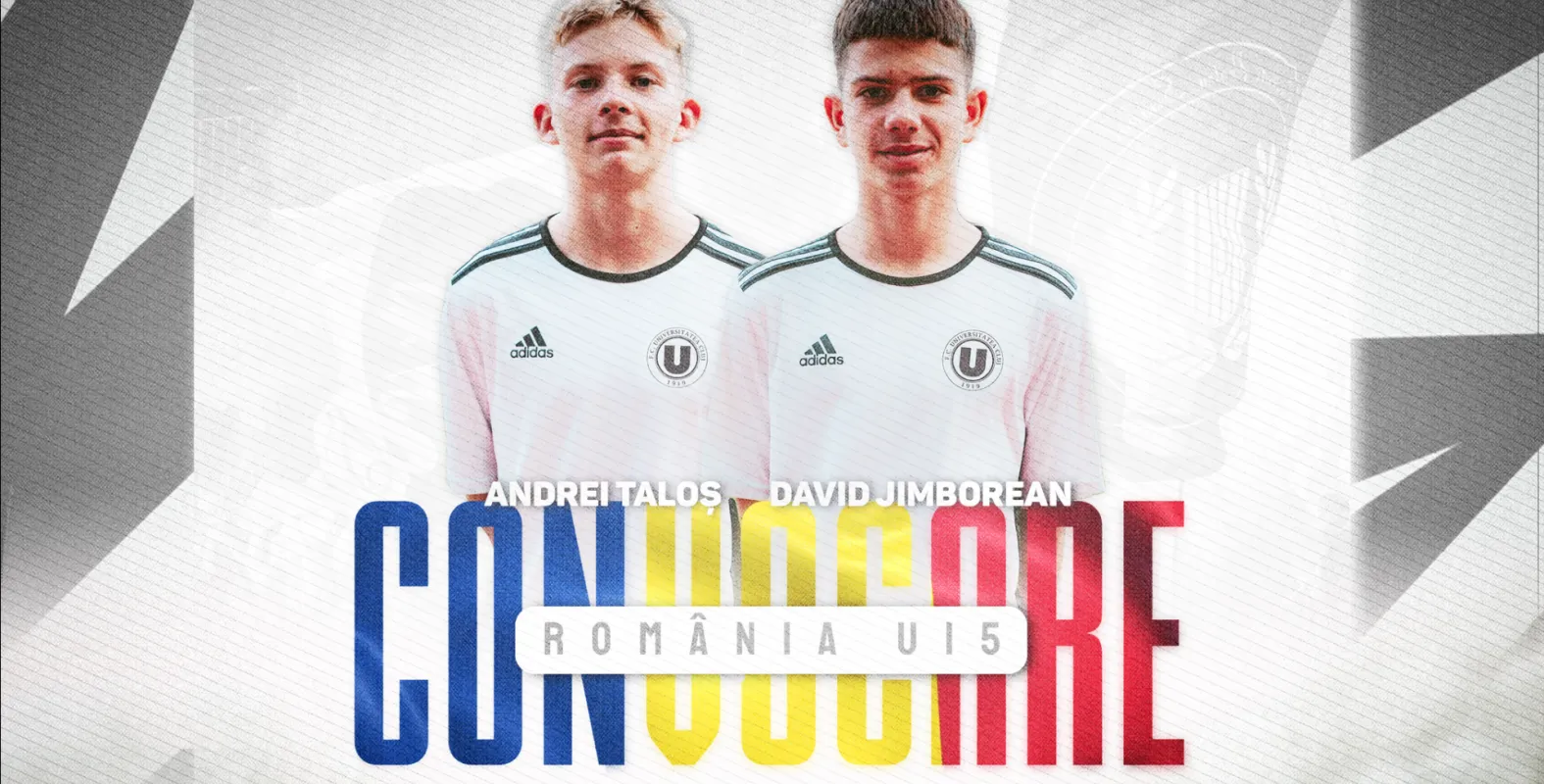 Juniorii Andrei Taloș și David Jimborean vor participa la o acțiune de testare a juniorilor naționalei U15