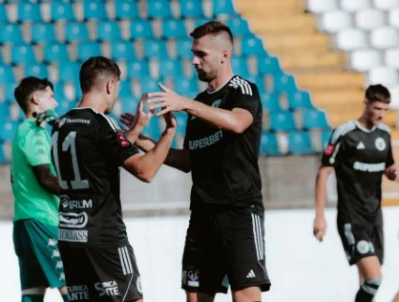 Victorie categorică în amicalul de la Alba Iulia