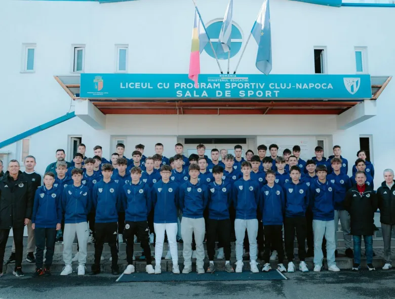 Juniorii FC Universitatea Cluj promovează egalitatea de șanse prin educație