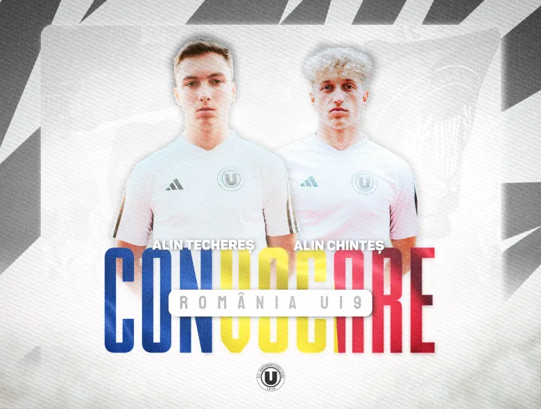 Doi jucători convocați la naționala U19