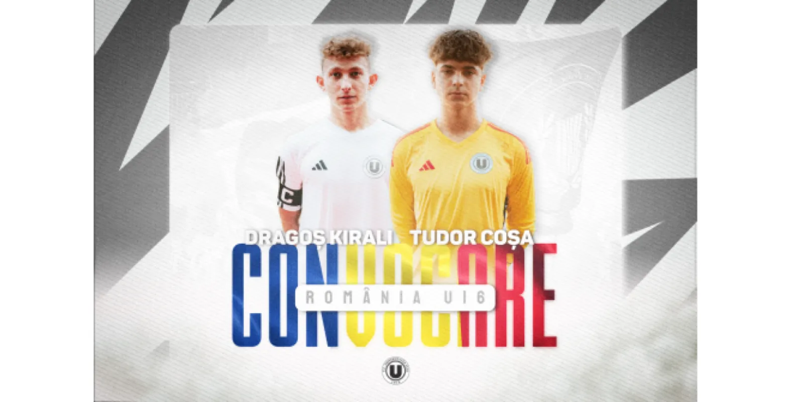 Doi ”U”-iști, convocați pentru dubla României U16 cu Moldova