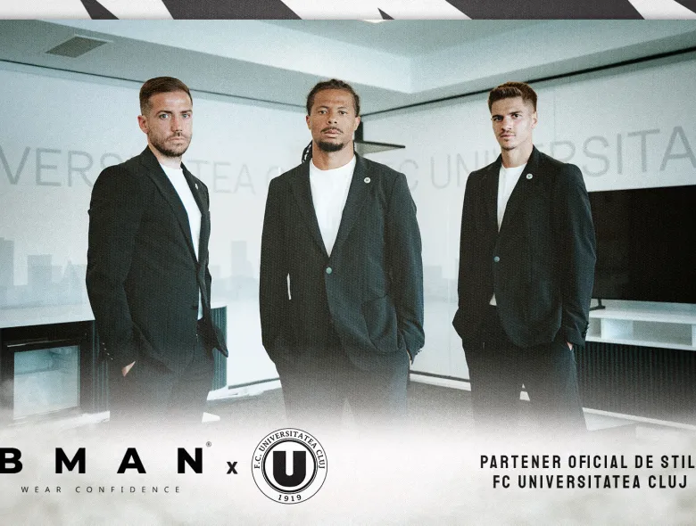 BMAN, noul partener de stil al FC Universitatea Cluj