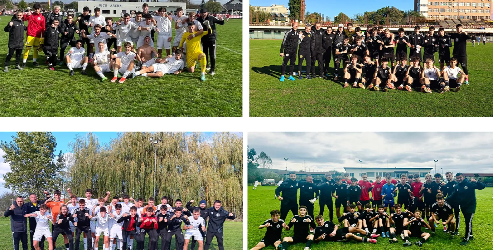 4 din 4 pentru Academia FC Universitatea Cluj! Calificare in play-off la toate cele patru categorii de elită