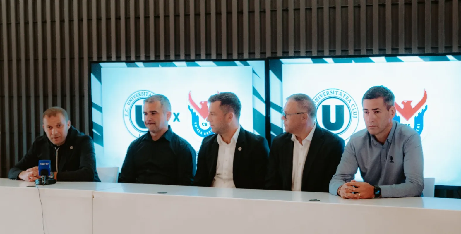 CONFERINȚĂ DE PRESĂ | Parteneriatul dintre FC Universitatea Cluj și Unirea Ungheni a fost oficializat