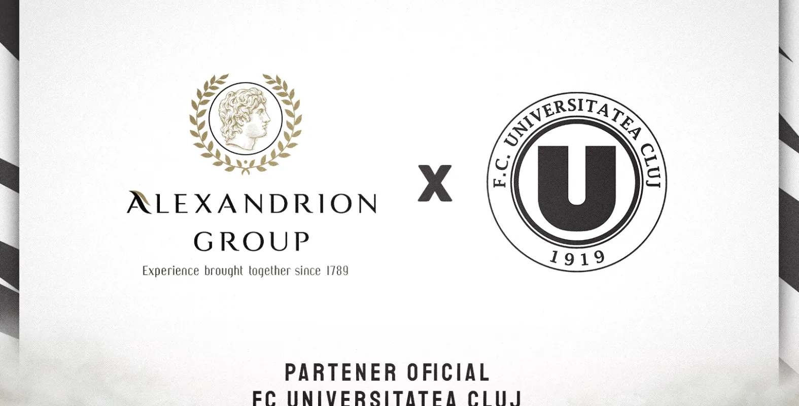 Alexandrion Group, noul partener oficial al FC Universitatea Cluj