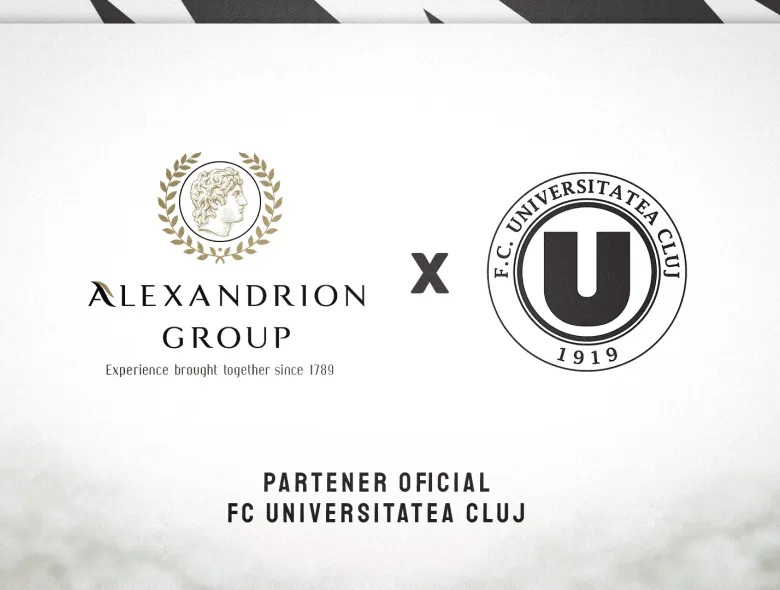 Alexandrion Group, noul partener oficial al FC Universitatea Cluj