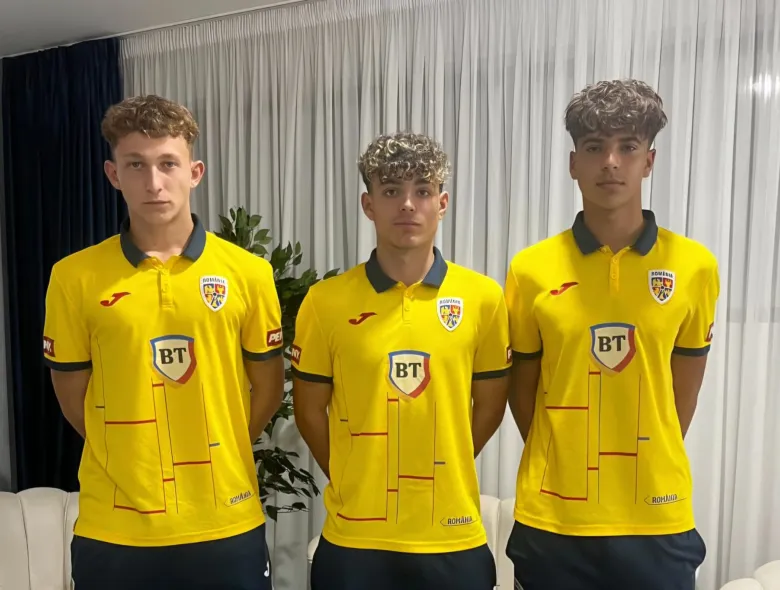 Trei jucători din Academia FC Universitatea Cluj, convocați la naționala României U16
