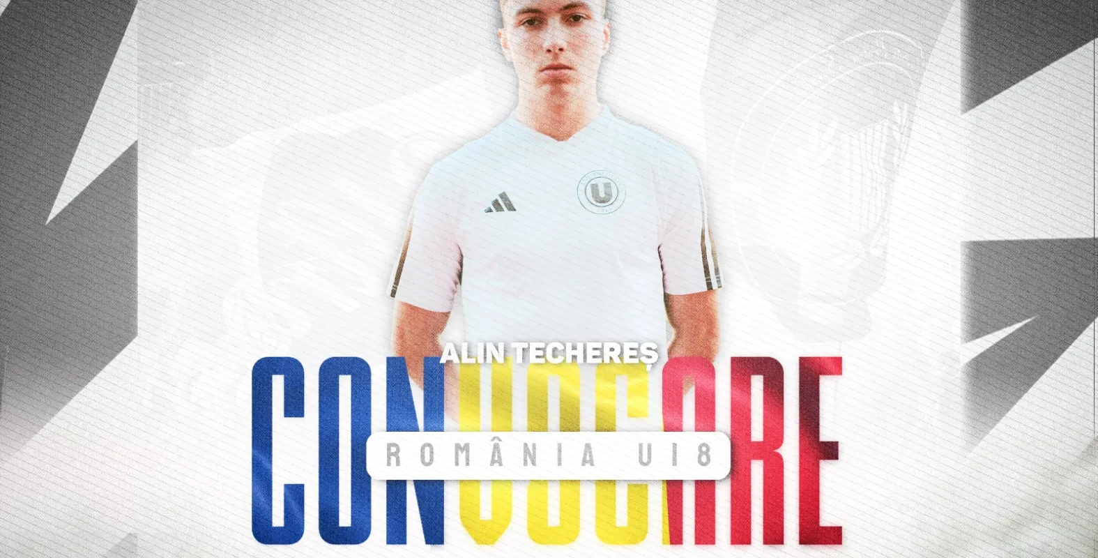 Alin Techereș face parte din lotul României U18 pentru dubla amicală cu Slovacia
