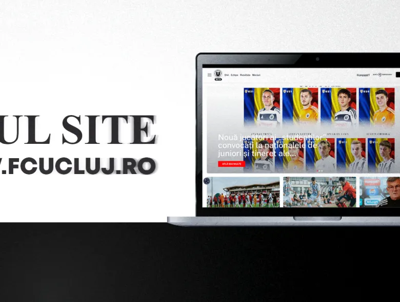 FC Universitatea Cluj are un nou site oficial