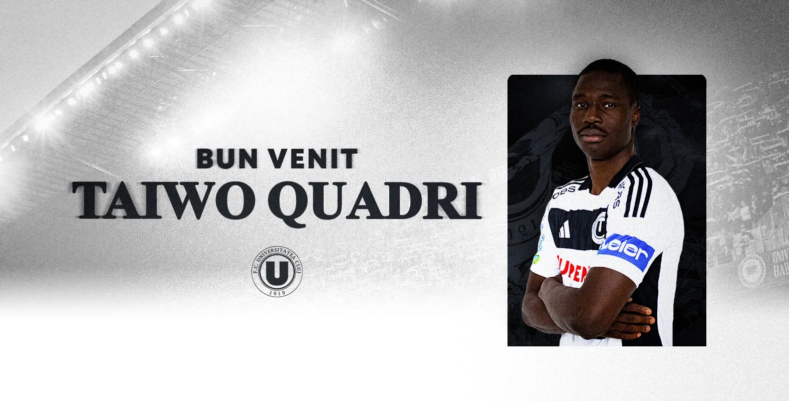 Taiwo Quadri a semnat cu FC Universitatea Cluj