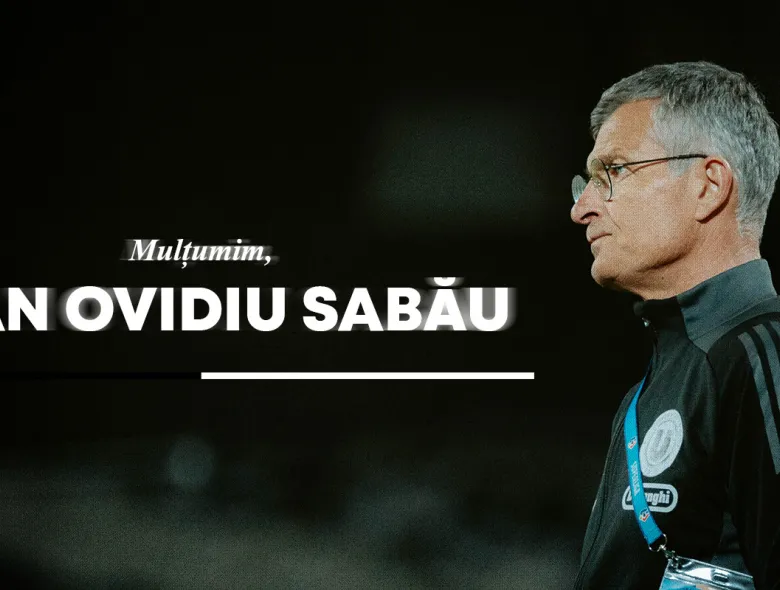 Mulțumim, Ioan Ovidiu Sabău!