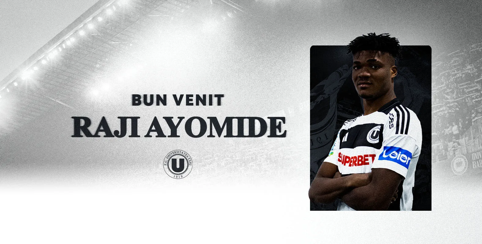 Raji Ayomide a semnat cu FC Universitatea Cluj