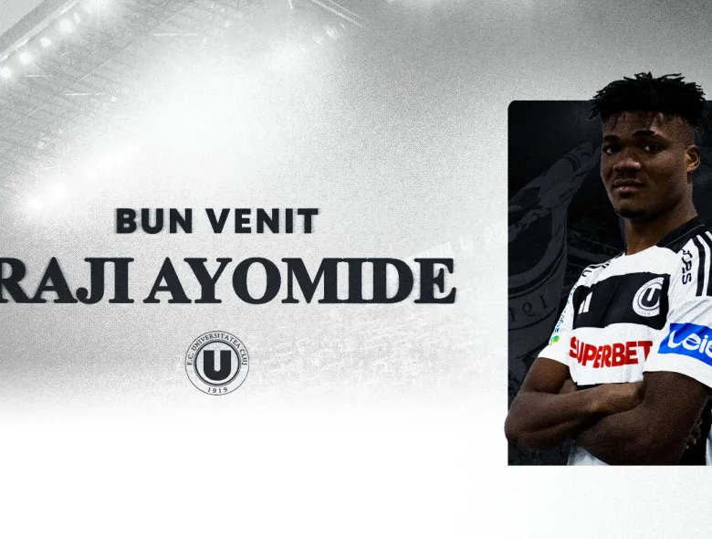 Raji Ayomide a semnat cu FC Universitatea Cluj