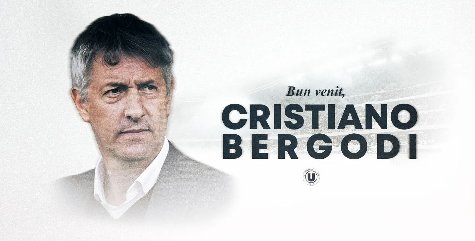 Benvenuto a "U"! Cristiano Bergodi este noul antrenor al "Șepcilor roșii"